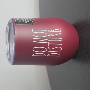 Rae Dunn Stainless Steel 12 oz Do Not Disturb Tumbler, NWT